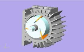 單級旋片真空泵是怎么工作的